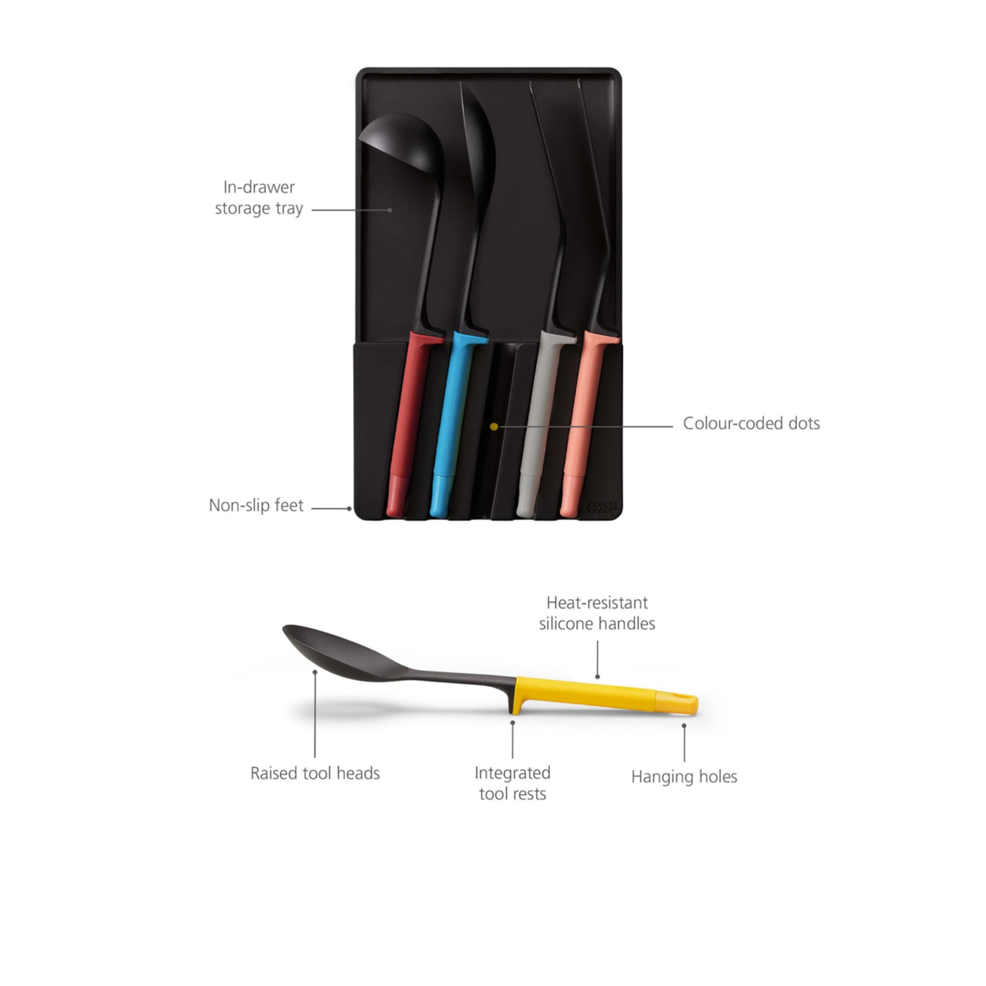 Joseph Joseph Utensil and Knife Set 10pc Kitchen Warehouse™